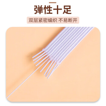 联嘉 捆绑弹力绳 捆扎松紧绳 捆绑带捆包绳行李绳橡皮筋绳索绑带弹力绳 宽10mm×1m