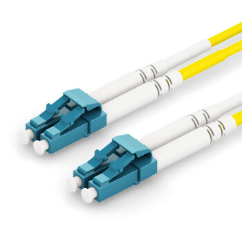 讯浦 单模双芯光纤跳线 尾纤 跳纤（LC-LC，9/125）Φ2.0光纤线 15米