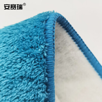 安赛瑞 擦窗器擦布替换装 刮水器替换擦布 商用擦玻璃器布头 6.5×25.5cm 2块装 10669