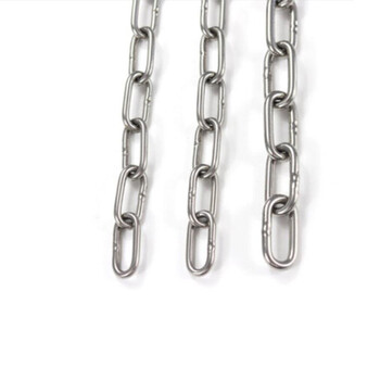 海斯迪克 304不锈钢链条 防盗链直径4mm长5米  HK-357