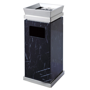 南 GPX-7R04 皇冠座地 南方烟灰桶 镜钢 办公楼立式创意座地烟灰桶户外垃圾箱大厅大堂电梯口烟灰桶