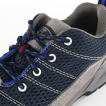 求同6100夏季款劳保鞋翻毛皮防砸绝缘6KV透气耐磨防滑PU双密度底彩虹系列安全鞋 39