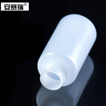安赛瑞 广口塑料洗瓶（2个装）大口洗瓶油壶酒精瓶清洗瓶冲洗瓶 500ml 600277
