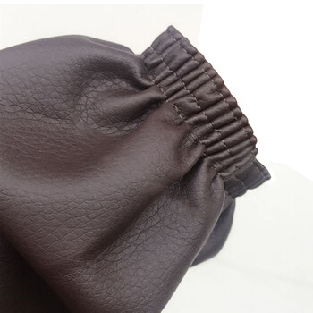 劳博士（LABORS) 皮革罩衣  反穿衣 防水防油服 餐厅水产洗车店劳保工作服  加厚加大 褐色