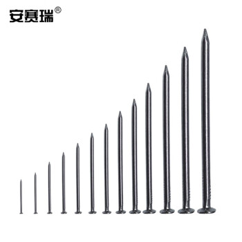 安赛瑞 铁钉 圆钉 洋钉 木工钉 木板钉 3寸 80mm（9.5kg装） 22279