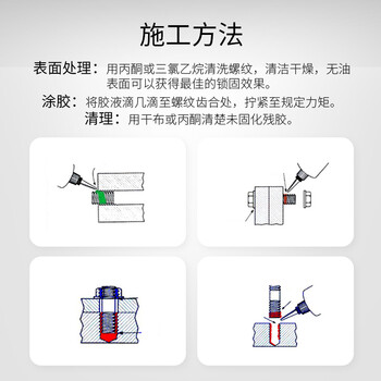 三和 SH100 厌氧胶 通用瞬干型液态生料带 管路螺纹密封胶 250G
