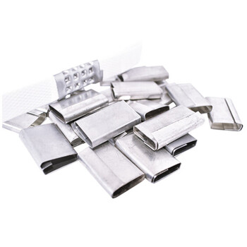 飞尔（FLYER）铁皮打包扣 PP打包带用扣子 12-15mm通用铁皮扣1kg 约200只【FLJD236】