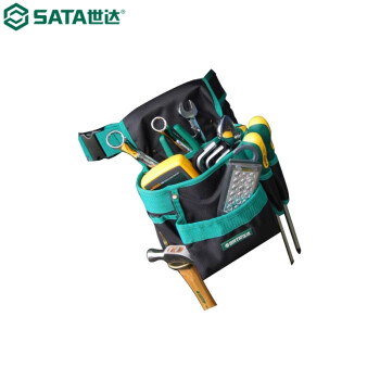 世达（SATA）95212 6袋式组合工具腰包（不含腰带）