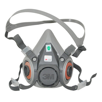 3M 半面型防护半面罩\自吸过滤式 6200 橡胶半面罩 1个装