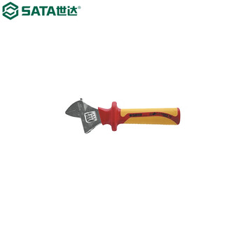 世达（SATA）47103 VDE绝缘耐压活动扳手10”