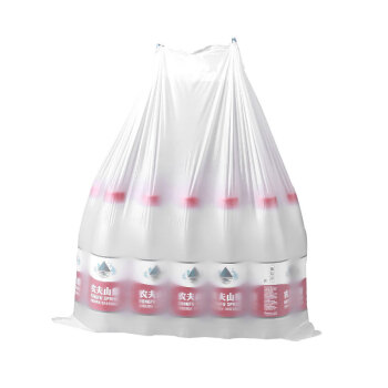 兰诗（LAUTEE）DA4079 垃圾袋平口塑料袋 2套土耳其蓝50×60cm加厚（5卷150只）/套
