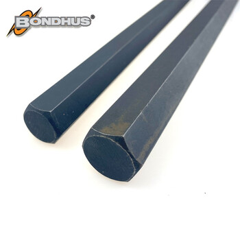 美国波顿(BONDHUS)英制加长平头内六角扳手（12129）进口五金工具套装公制 英制1 1/2 长度514mm