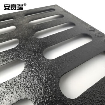 安赛瑞 球墨铸铁水沟盖板 厨房下水道雨水篦子污水井盖 35×50×3cm承重电动车 510159