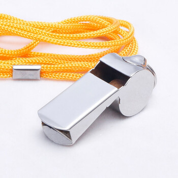 慎固  户外求生应急哨子 训练口哨比赛裁判田径教练指挥哨子 金属口哨【1个装】