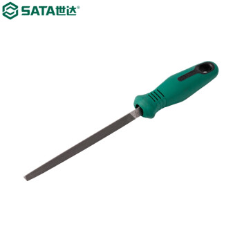 世达（SATA）03991    中齿三角锉6"