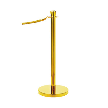 南 HCLG-G 大皇冠头栏杆座 挂绳栏杆座 银行隔离带警戒线围栏护栏排队栏