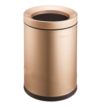 南 SF6-Y01 圆形房间桶  香槟金 商用酒店宾馆客房不锈钢 南方垃圾桶 房间桶 果皮桶