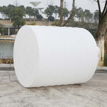 庄太太【白色1.5T】塑料水塔储水箱大号储水桶搅拌桶化工桶1/3/5/8/10T/20吨pe储水罐