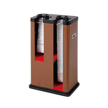 兰诗（LAUTEE）DA2111 雨伞机双头自动雨伞套机不锈钢伞套机酒店超市商场 杏色单头烤漆雨伞袋机