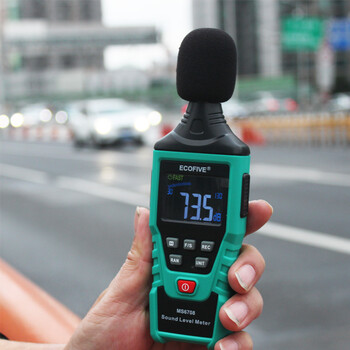 ecofive(莱靡) MS6708 噪音计 数字噪音计 声级计 分贝仪 1年维保