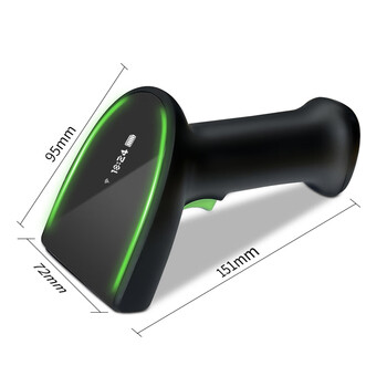 译维（Ezscan）SH3350BT 二维码扫描枪超市支付收银带屏幕计数扫码枪（无线带底座）