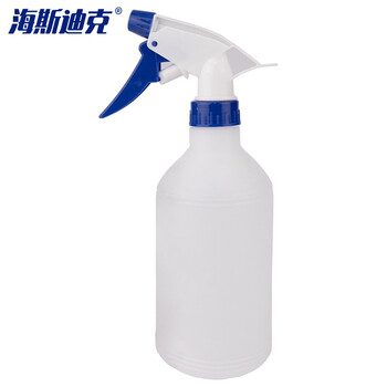 海斯迪克 HKQS-57 保洁喷雾瓶 耐酸碱喷壶  400ml(喷头随机)