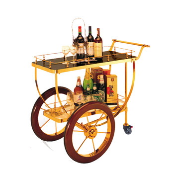 南 南方 C-2 贵族酒车 镜金 酒店餐厅送餐车茶水车点心蛋糕车置物架