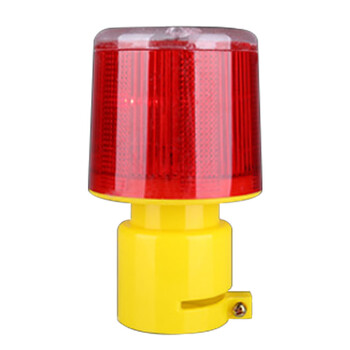 金诗洛 KSL177 太阳能警示灯 LED交通信号灯 爆闪灯 夜间路障灯 道路施工交通安全指示灯 螺丝式