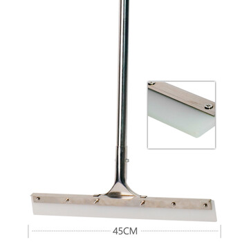 庄太太【45cm硅胶刮】地刮地面刮水器地板刮子刮刀大号拖把钢硅胶推水挂卫生间酒店