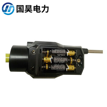 国昊电力 全回路高压验电器AC110kV杆长2米 声光报警伸缩型带欠压指示交流测电笔