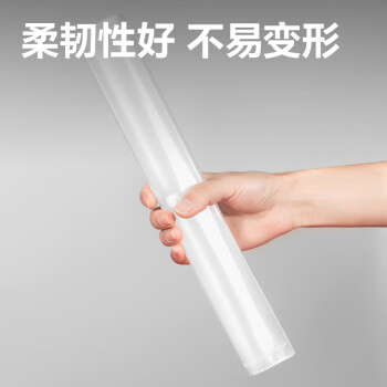 得力（deli）20只A4按扣学生桌面透明文件袋  试卷收纳文件套学科科目分类 塑料防水档案袋 学习办公用品 PP20