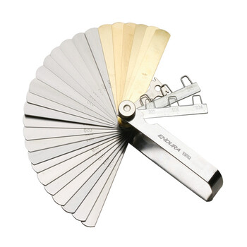 力易得（ENDURA）E9732 20件0.05-1mm套塞尺塞尺间隙尺不锈钢高精度单片气门塞规厚薄规0.05-1.0MM测量