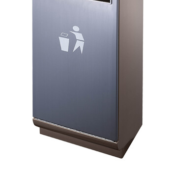 南 GPX-4D 南方座地烟灰桶 玫瑰金 酒店大堂不锈钢垃圾桶立式烟灰桶电梯口走廊吸灰桶烟灰柱灭烟桶