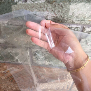 PO塑料膜 透明塑料纸 塑料布企业定制 幅宽6米 10丝 60KG