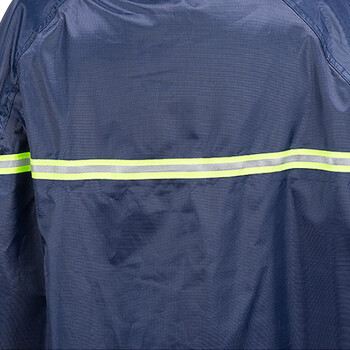 劳博士 TZ037 风衣式男女户外长款雨衣 连体自行车电动车 均码