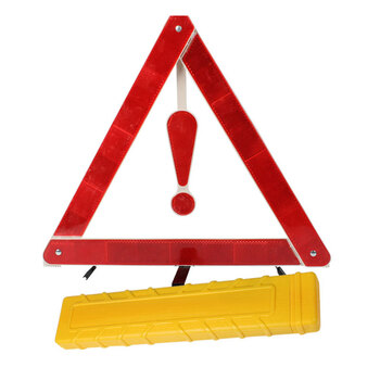 冰禹 BYaf-549 反光三角架 货车安全故障警示牌 感叹号停车牌 三角警示架