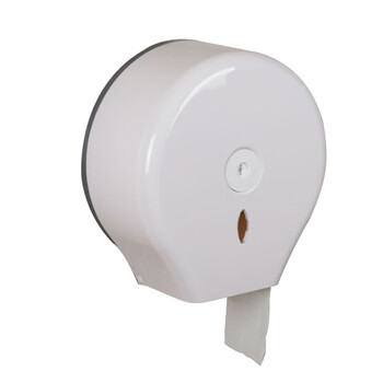 海斯迪克 HKQJ02 黑色透明纸巾盒（2个）男女厕所卫生间大卷纸巾盒 壁挂式酒店宾馆公共厕所大盘卷纸盒