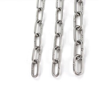 海斯迪克 304不锈钢链条 防盗链直径3mm长5米  HK-357