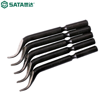 世达（SATA）93456 5件套塑料专用修边器刀片 93456 钢