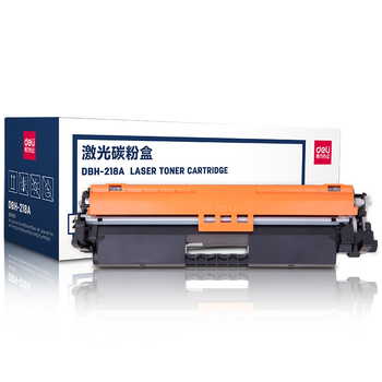 得力(deli) CF218A硒鼓 18A大容量硒鼓碳粉盒带芯片 适用惠普HP 打印机M104a M104w M132a M132nw/fn/fp/fw