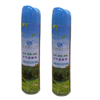 北奥（Beao）OK-663 空气清新剂 三瓶装 酒店卫生间会所宾馆芳香除臭喷雾 360ml 古龙