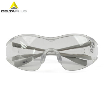 代尔塔（Deltaplus）101128护目镜 时尚防护眼镜防刮擦防雾眼镜 透明镜片 1付 定做