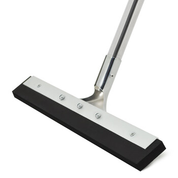 益美得 大号海绵地刮地面刮水器商用地板刮刀卫生间浴室不锈钢杆铝合金清洁刮 65厘米