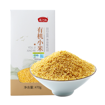 燕之坊小米1kg1袋燕之坊黄小米赤峰小米2斤小米475g小米粥五谷杂粮