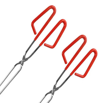 庄太太【不锈钢电镀58cm带胶套】环卫加长不锈钢垃圾夹子火钳拾物器