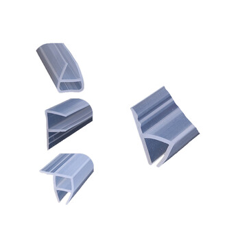 卓炫（ZHUOXUAN)  无框玻璃密封条 门缝窗户防风条 浴室淋浴房防水门封条 U型 12mm玻璃（10米）