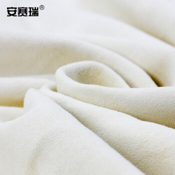 安赛瑞 麂皮擦车巾擦玻璃抹布 不留痕擦车毛巾鸡皮布 规则型30X30CM 2张 8I00004