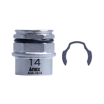 安力士牌（ANEX）进口AOA-1914 转换套筒板手 14mm 梅花套筒