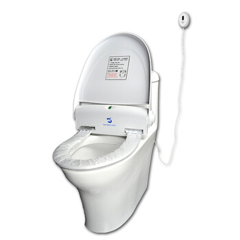 卫鹰（NAVISANI）NS100C2 卫洁垫 感应 马桶座圈 自动换膜马桶盖 公共卫生间 自动换套 换纸马桶盖 转转垫