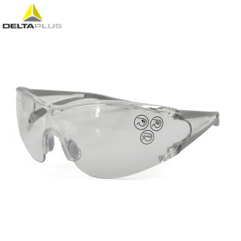 代尔塔（Deltaplus）101128护目镜 时尚防护眼镜防刮擦防雾眼镜 透明镜片 1付 定做